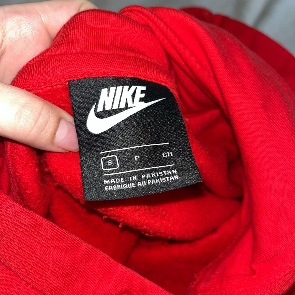 Red Nike Hoodie